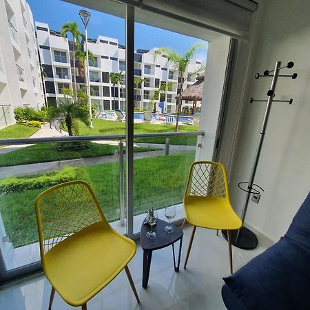 شقة Departamento De Lujo En Manzanillo, Planta Baja Frente A La Alberca المظهر الخارجي الصورة
