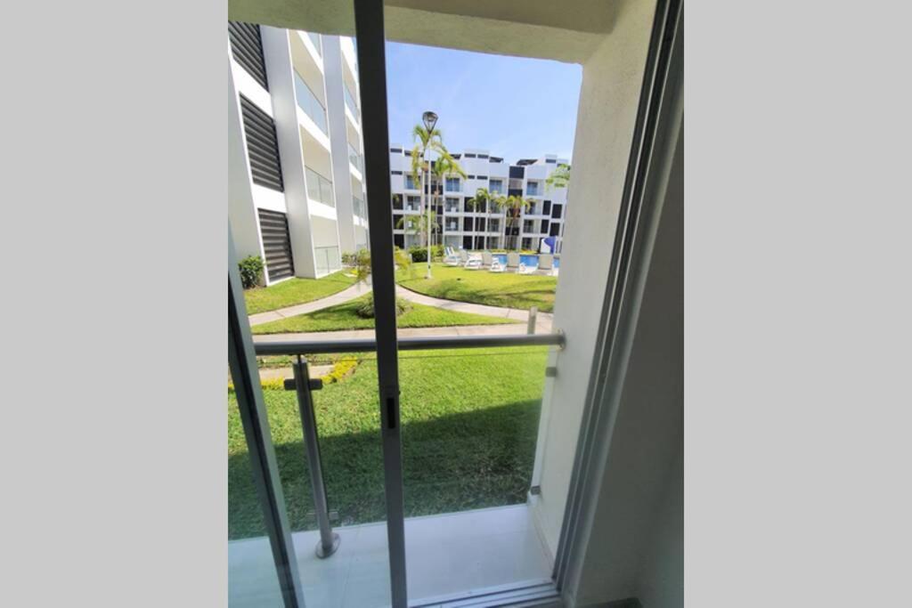 شقة Departamento De Lujo En Manzanillo, Planta Baja Frente A La Alberca المظهر الخارجي الصورة