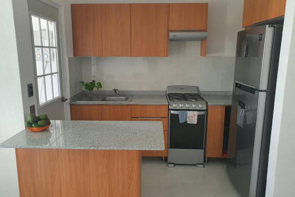 شقة Departamento De Lujo En Manzanillo, Planta Baja Frente A La Alberca المظهر الخارجي الصورة