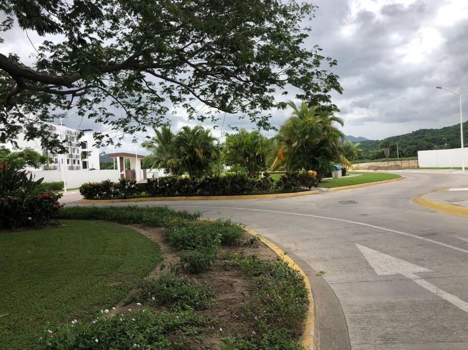 شقة Departamento De Lujo En Manzanillo, Planta Baja Frente A La Alberca المظهر الخارجي الصورة